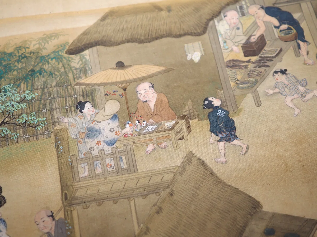 洛中洛外図》の住吉具慶の仕事が細かすぎる！ @東京国立博物館｜かわかわ