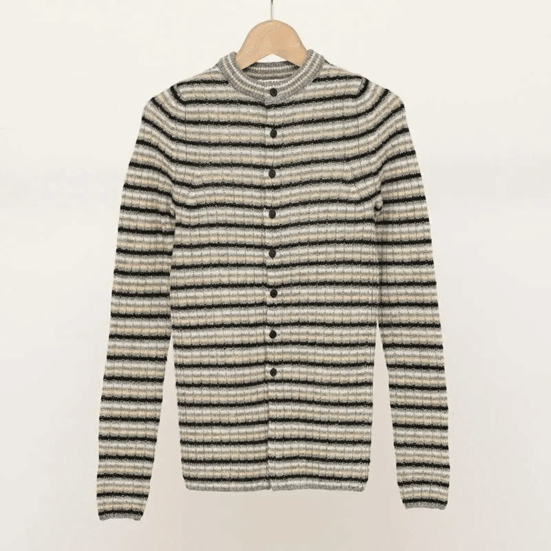 日常にそっと溶け込む【AURALEE】SHETLAND WOOL CASHMERE RIB KNIT