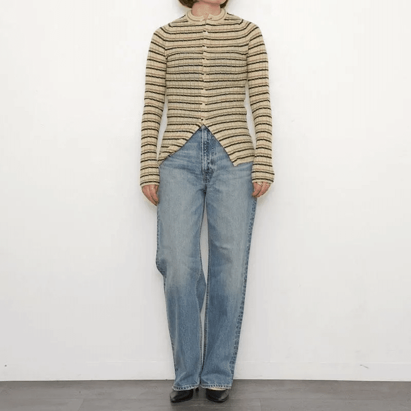 日常にそっと溶け込む【AURALEE】SHETLAND WOOL CASHMERE RIB KNIT