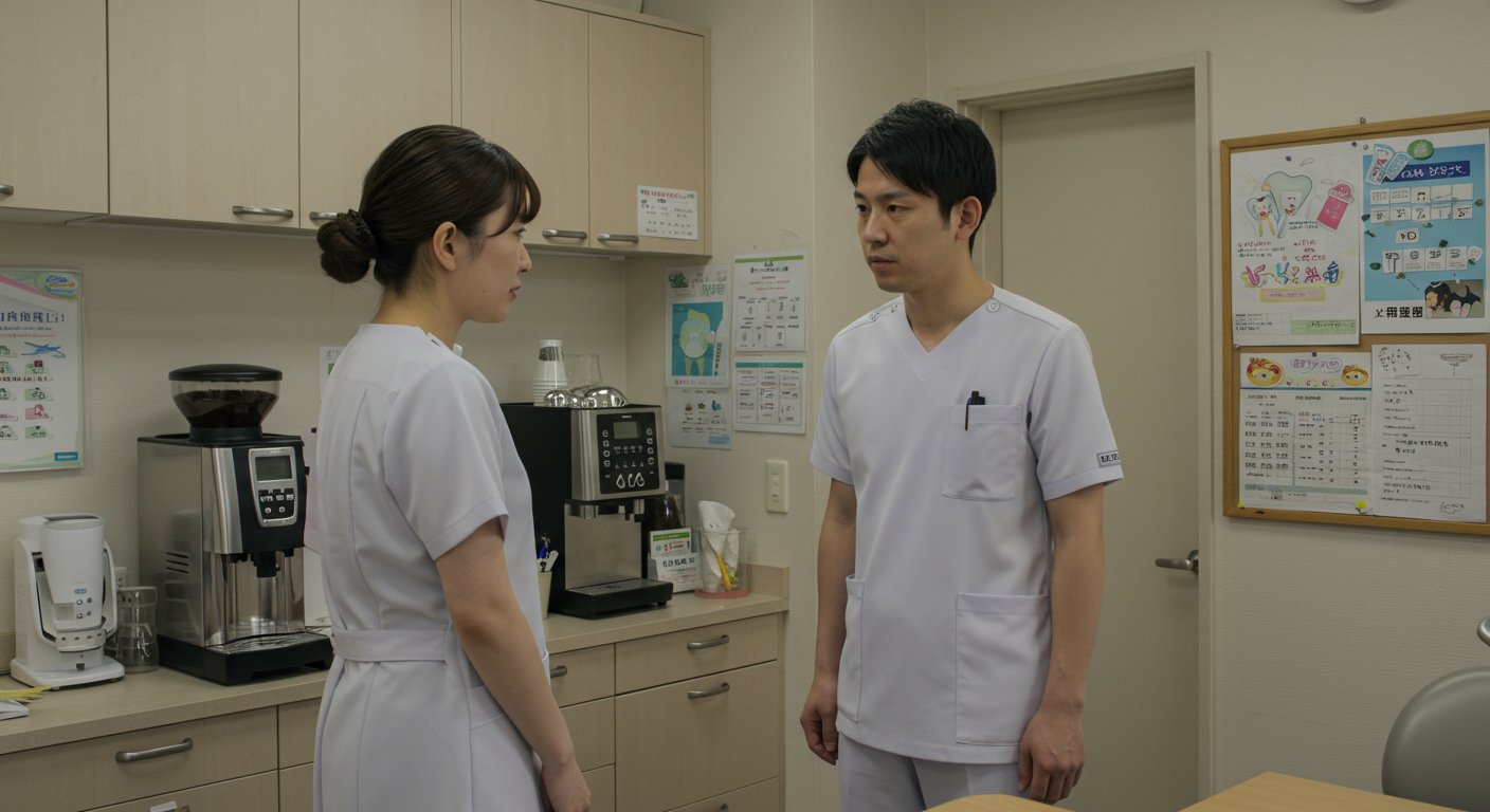 歯科医院の人間関係を表す画像