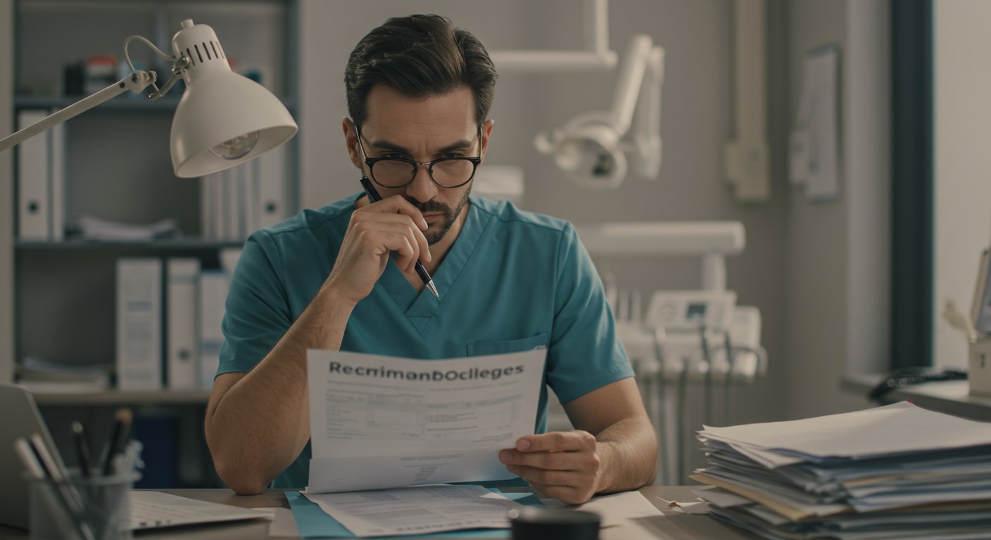 採用活動に頭を抱える歯科医院長