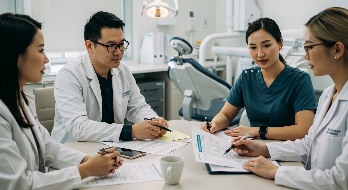 歯科業界特化の専門コンサルタントによる採用戦略会議