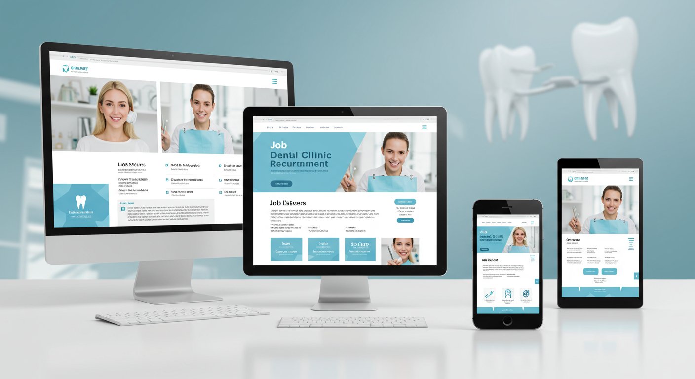 歯科医院の採用サイト例