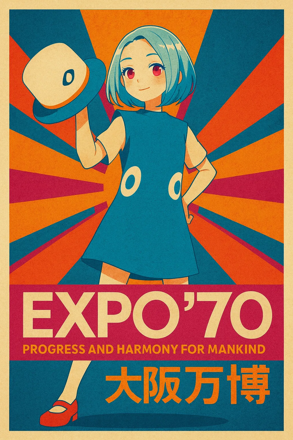 EXPO'70のVRM衣装を作成してみる｜NISHIWAKI