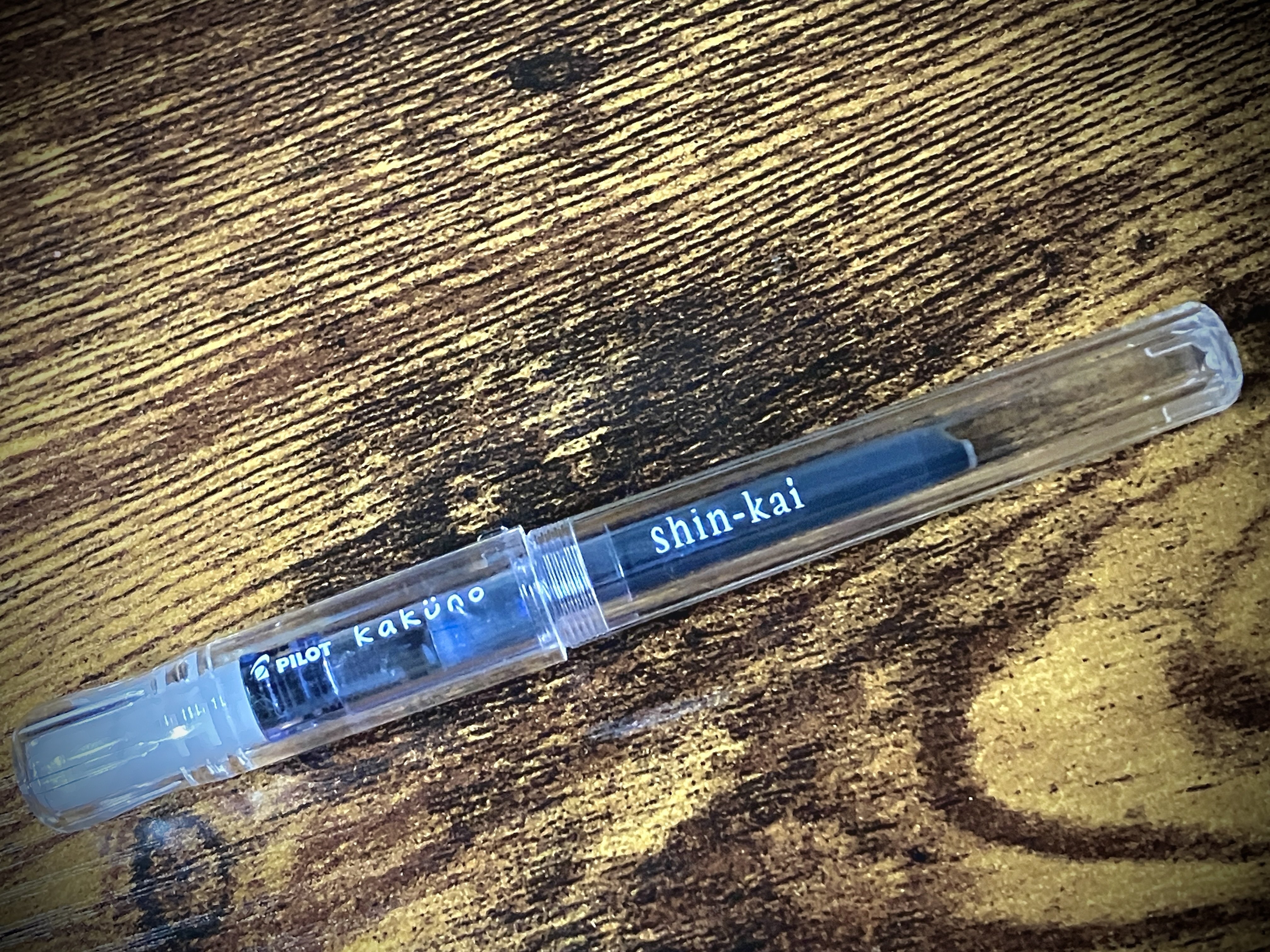 PILOT 色彩雫 『深海』 | 万年筆インク | 手帳時間#02｜にん