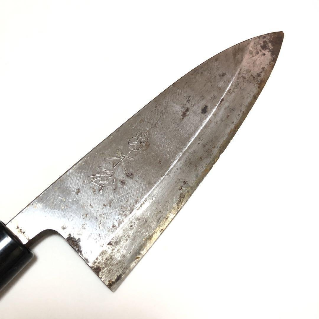 木屋　出刃　165ミリ　義久 木屋 義久 出刃包丁を研ぐ｜はっさ