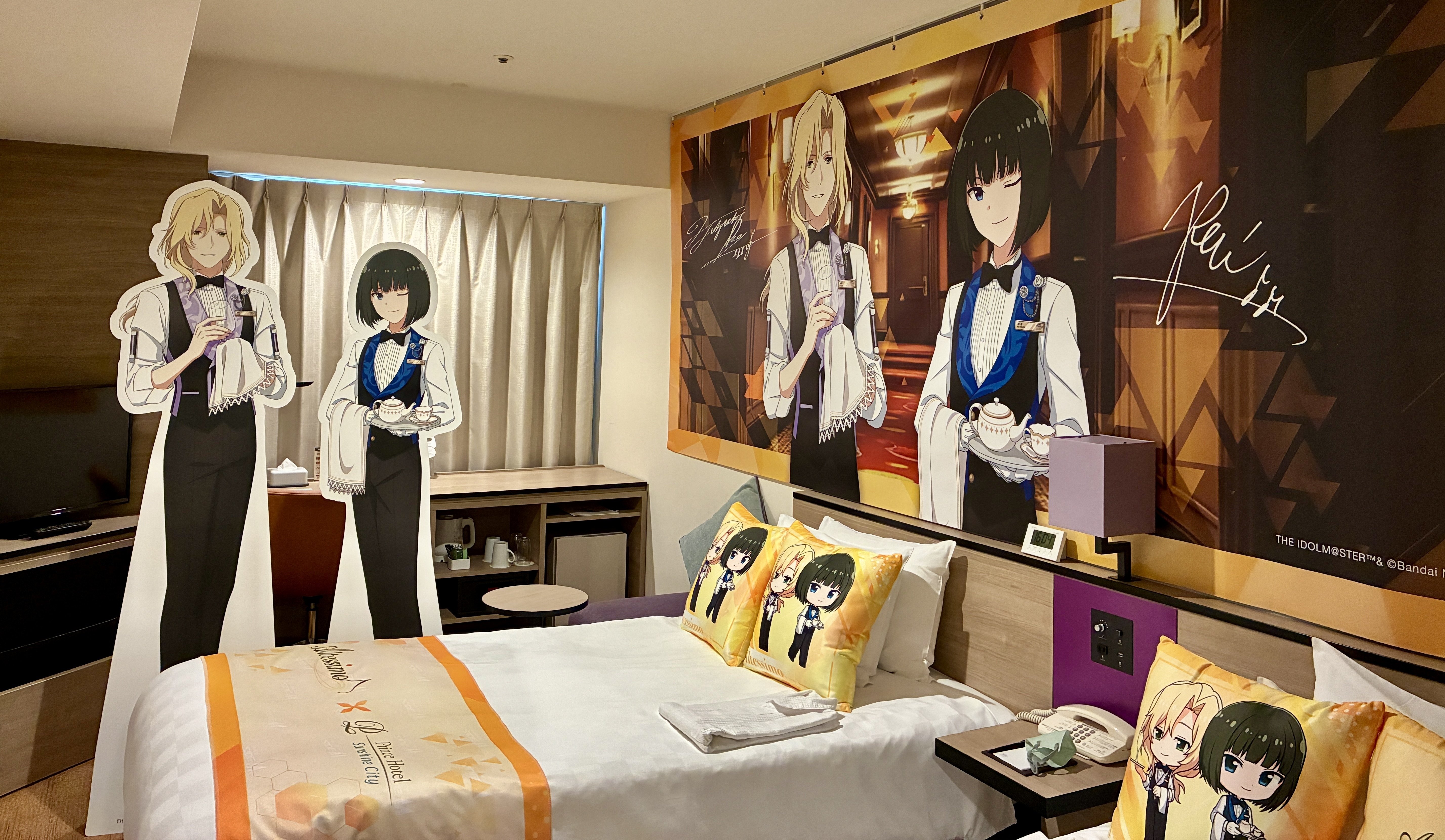 アイドルマスターSideM サンシャインシティプリンスホテル　コラボ　バスタオル サンシャインシティプリンスホテル】アイドルマスター SideMと