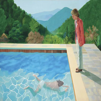 回顧展： 「David Hockney 25」 (ファンダシオン・ルイ・ヴィトン