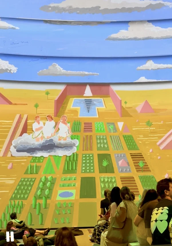 回顧展： 「David Hockney 25」 (ファンダシオン・ルイ・ヴィトン