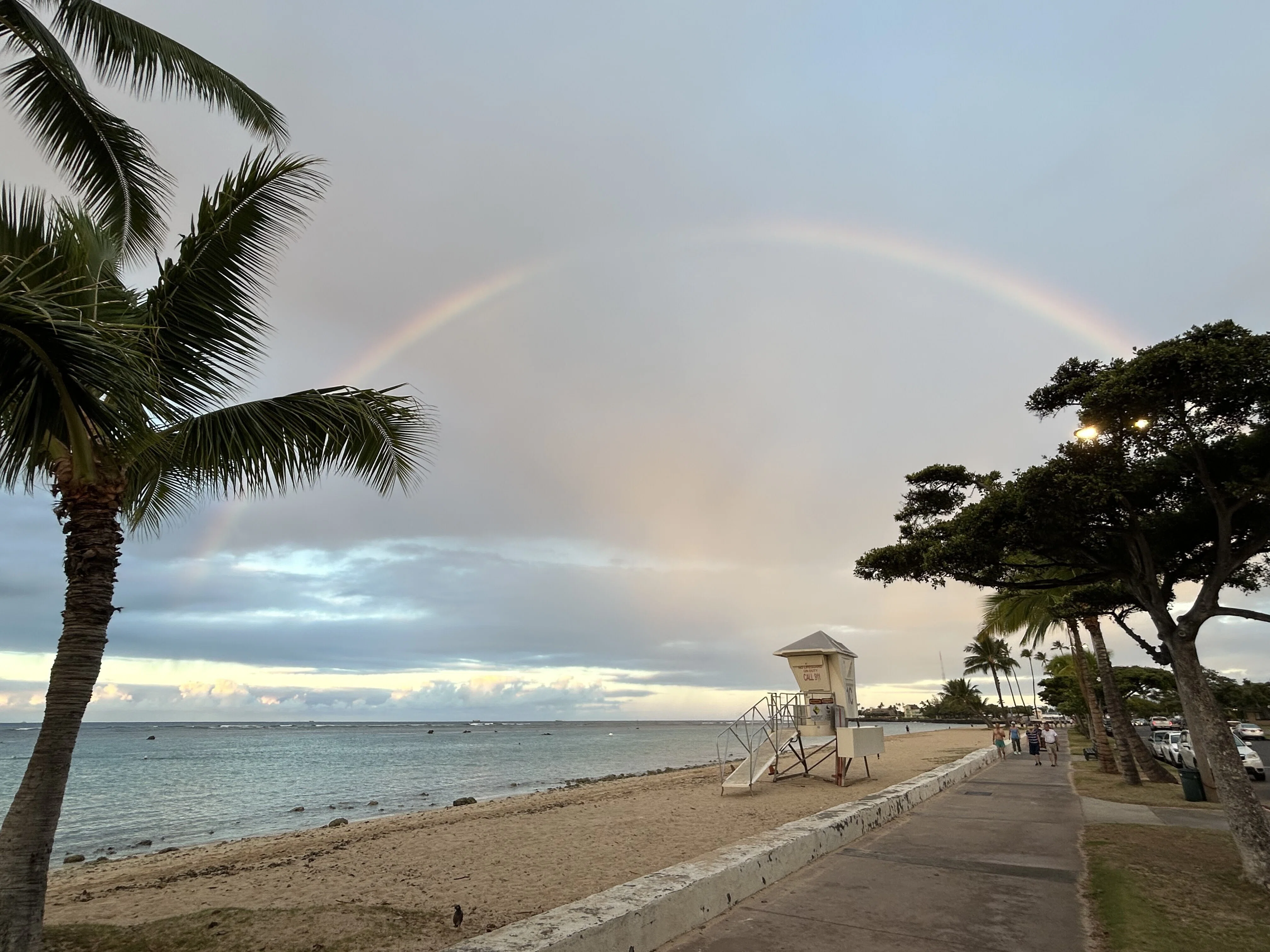 Heath Bowers 海と虹の風景画　ハワイ　購入　送料込み Heath Bowers 海と虹の風景画 ハワイ 購入 送料込み Heath Bowers 海と