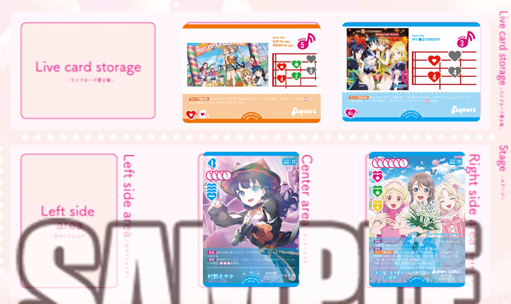 ラブカ Aqours三神デッキ 調整パーツ付き ラブカ】5ターン目に15点ぐらい出せるAqours三神【デッキ紹介