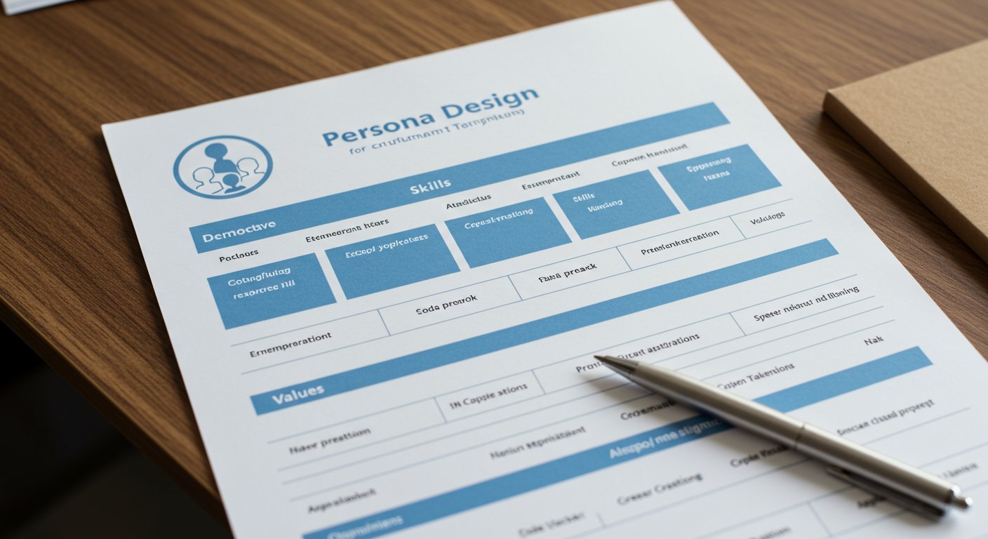 採用ターゲットペルソナの設計イメージ