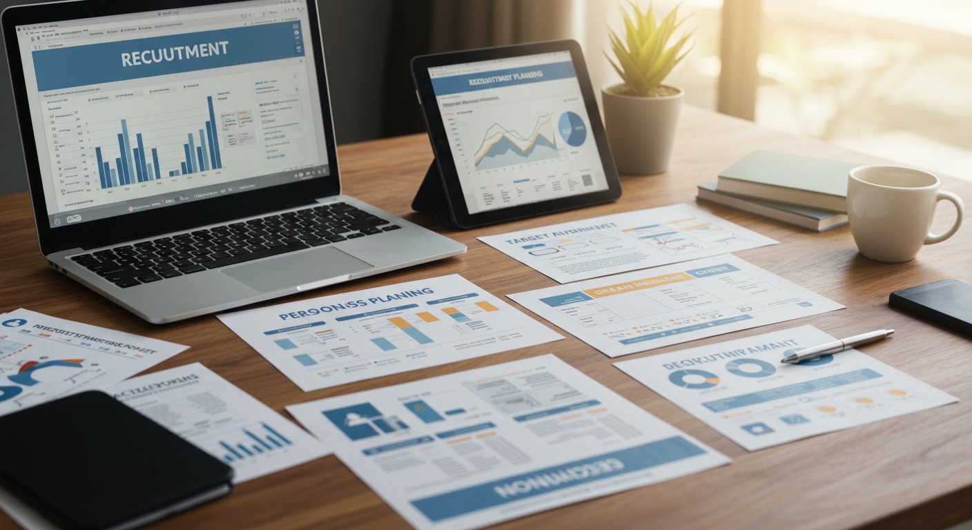 採用ターゲットペルソナを設計する様子