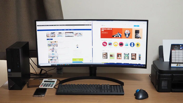 Dell ウルトラワイドモニター 39.7インチのレビュー｜シン | 40代