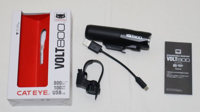 cat eys VOLT800 自転車用ライト USB充電 cat eys VOLT800 自転車用ライト USB充電 cat eys VOLT800 自転車用
