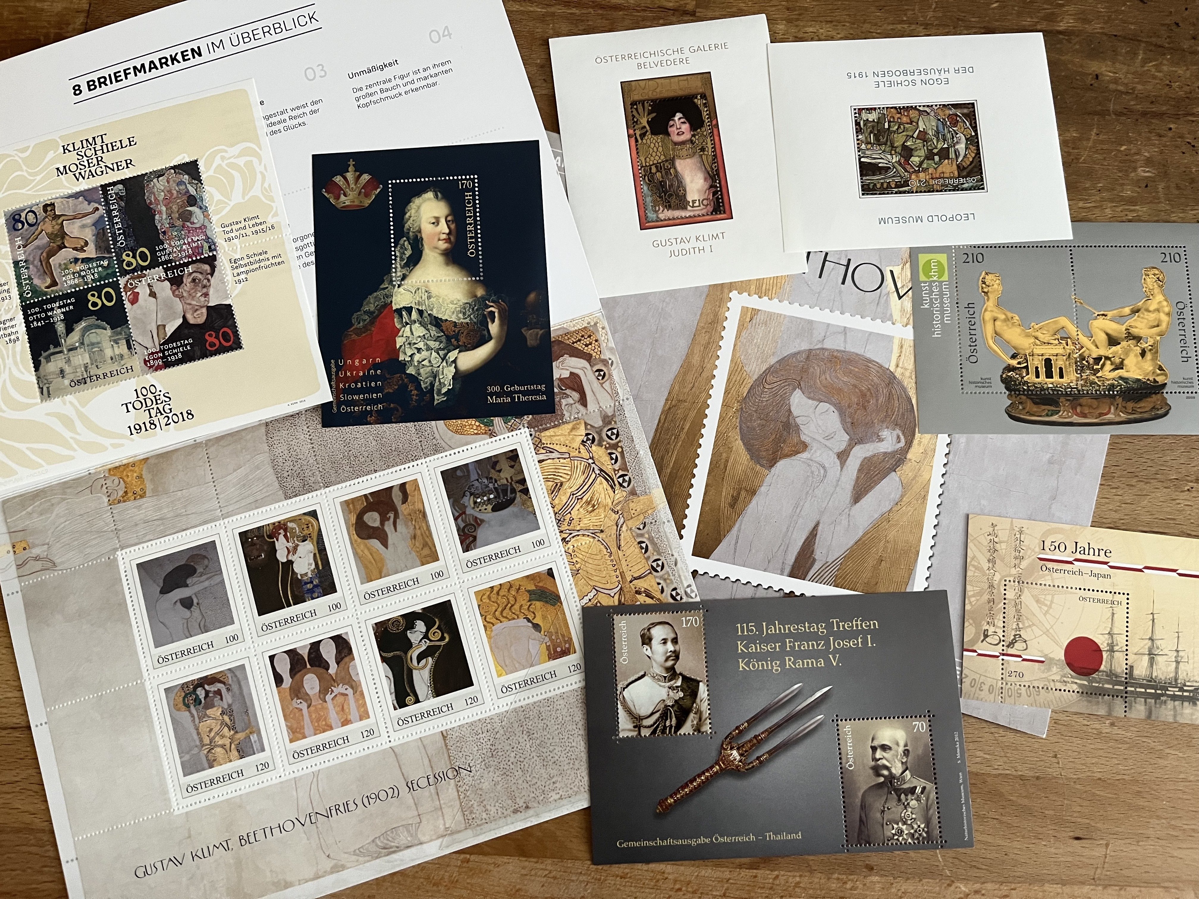 小さな芸術】オーストリア記念切手に宿る大きな時代の記憶 ②｜綾