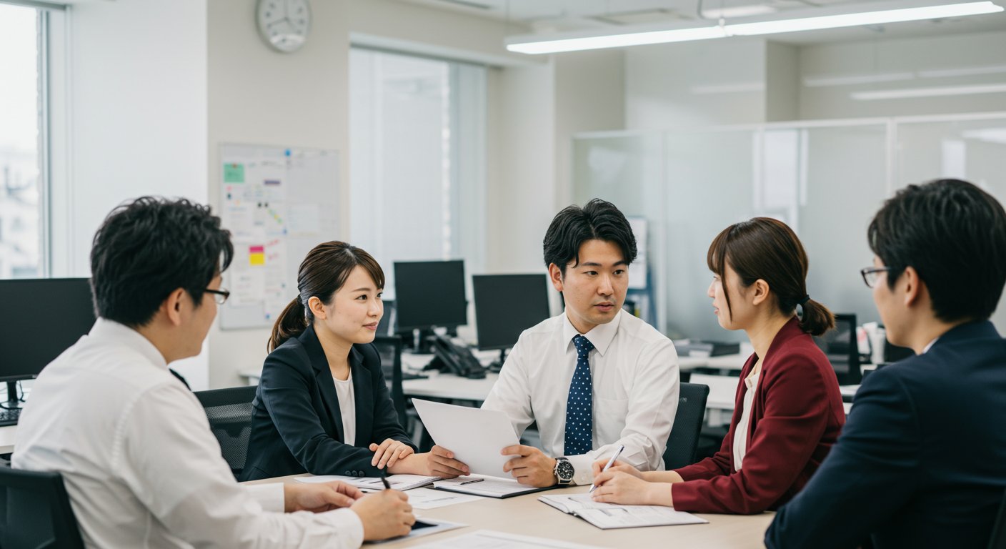 リファラル採用を行う社員たち
