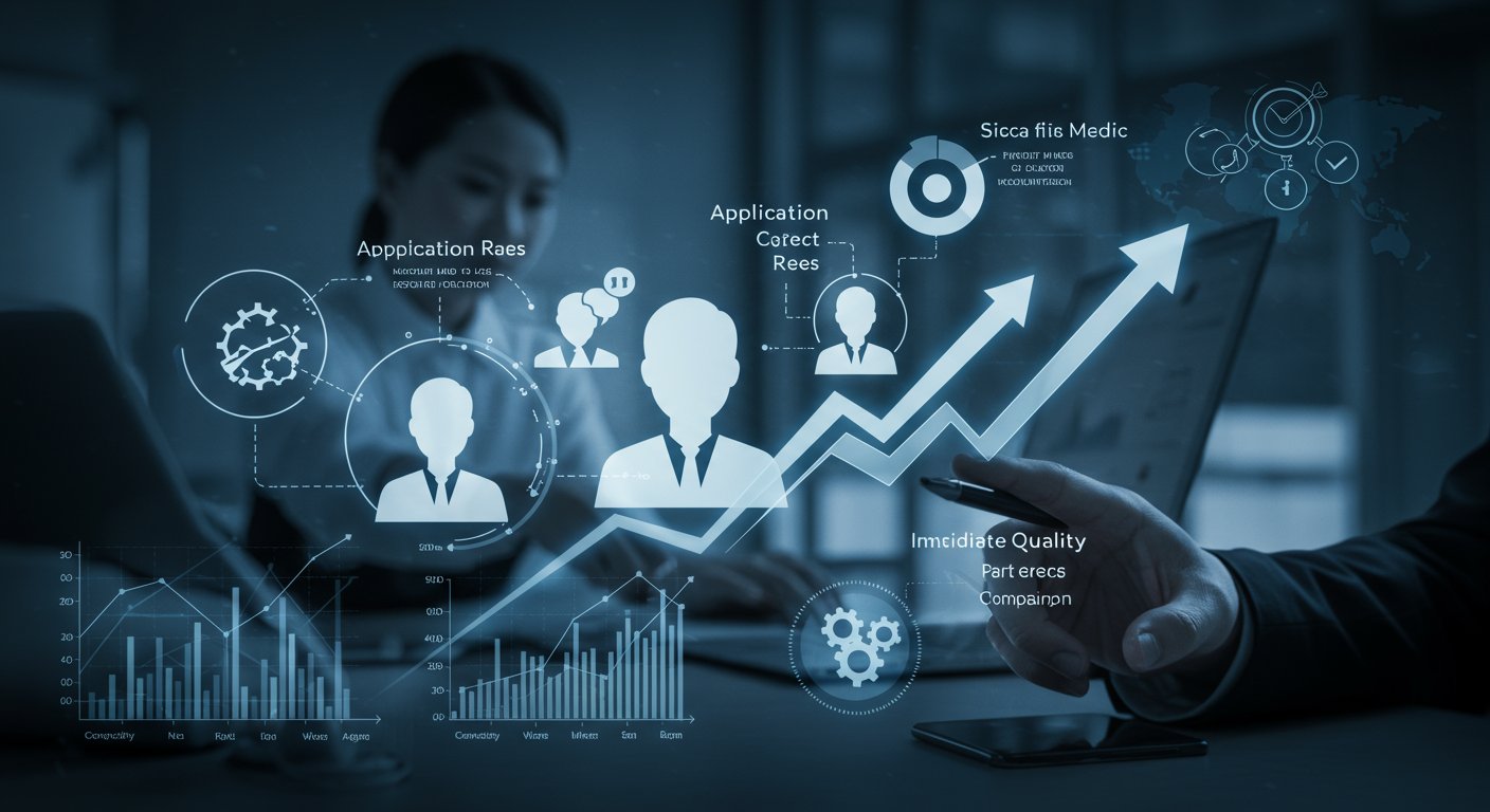 SNS採用Proを活用した企業の成功事例グラフ