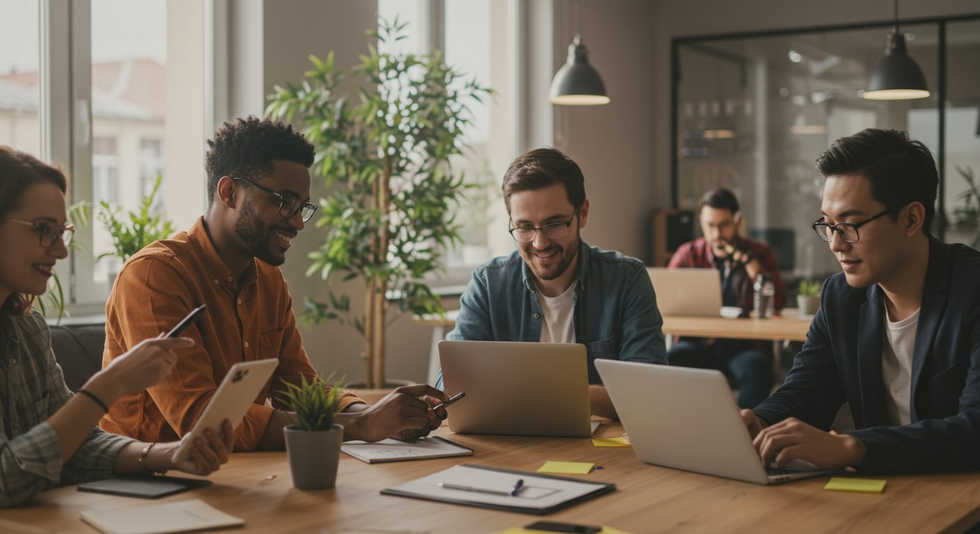 社員による情報発信のイメージ