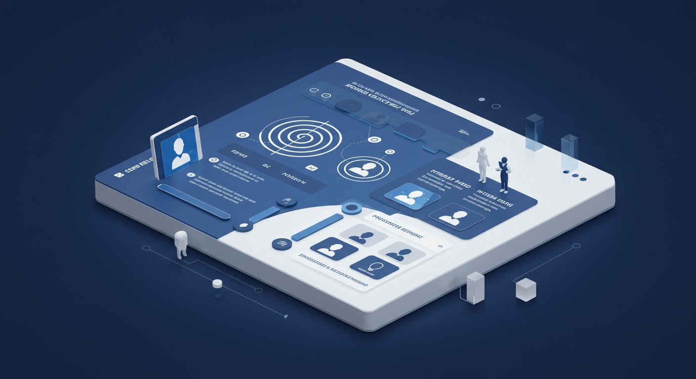 SNS採用広告のターゲティング画面イメージ