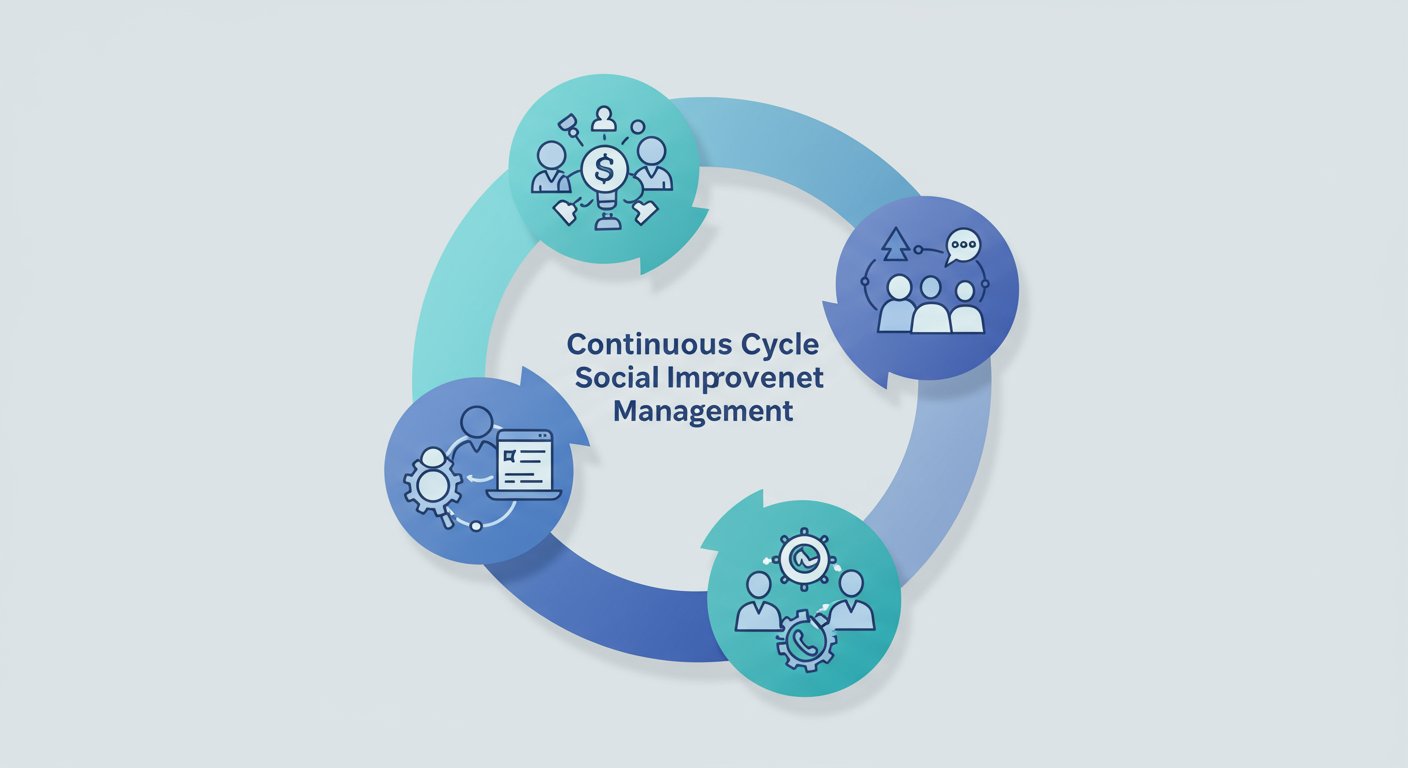 SNS運用のPDCAサイクル