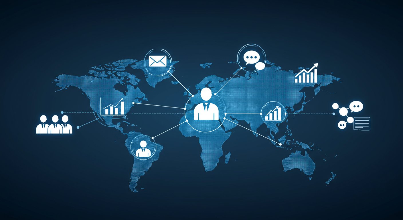 SNS採用とデータ分析の関係を示す図表