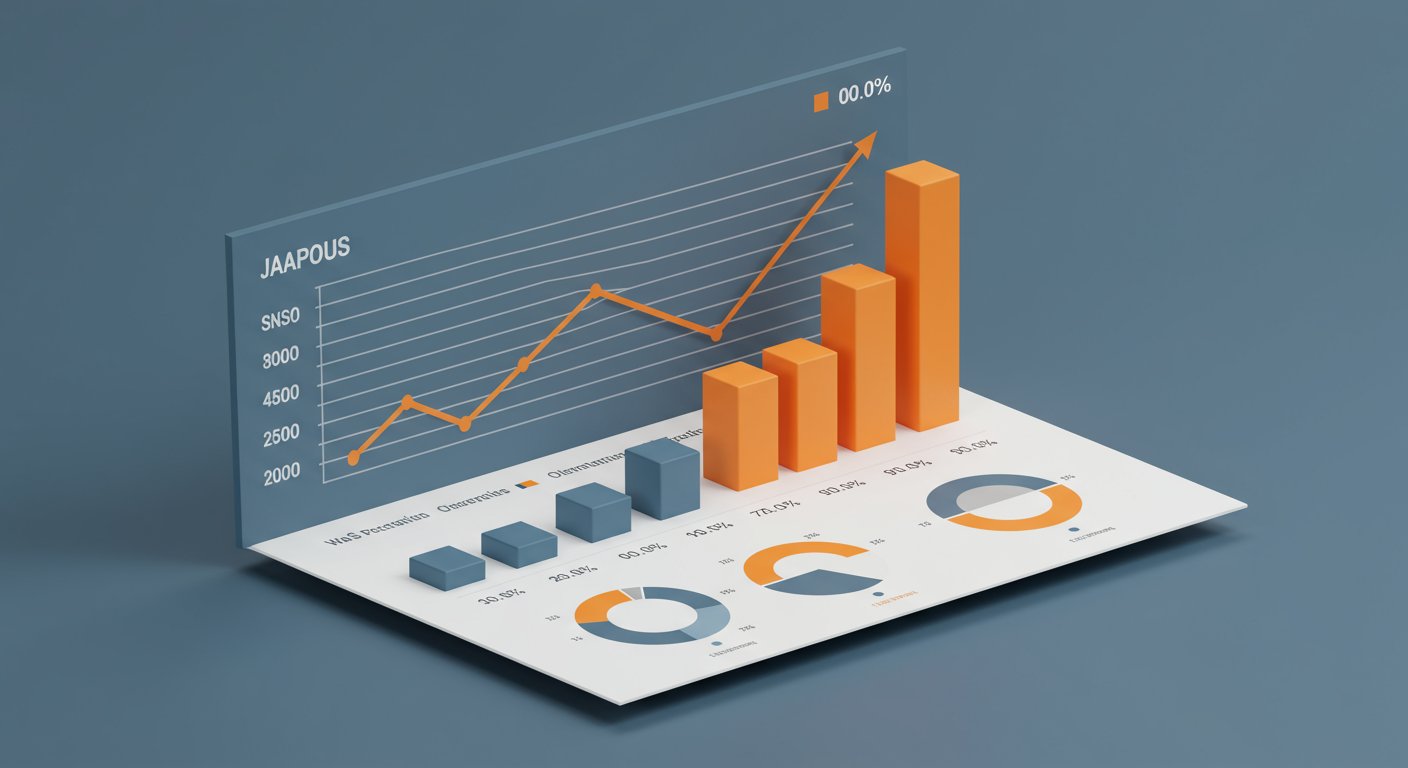 SNS採用の統計データを示すグラフ