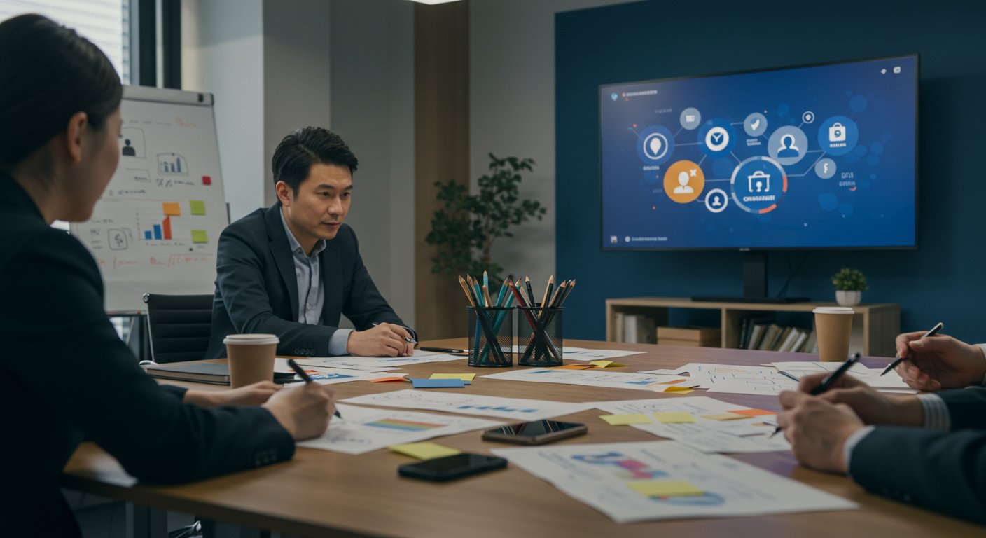 SNS採用戦略の図解