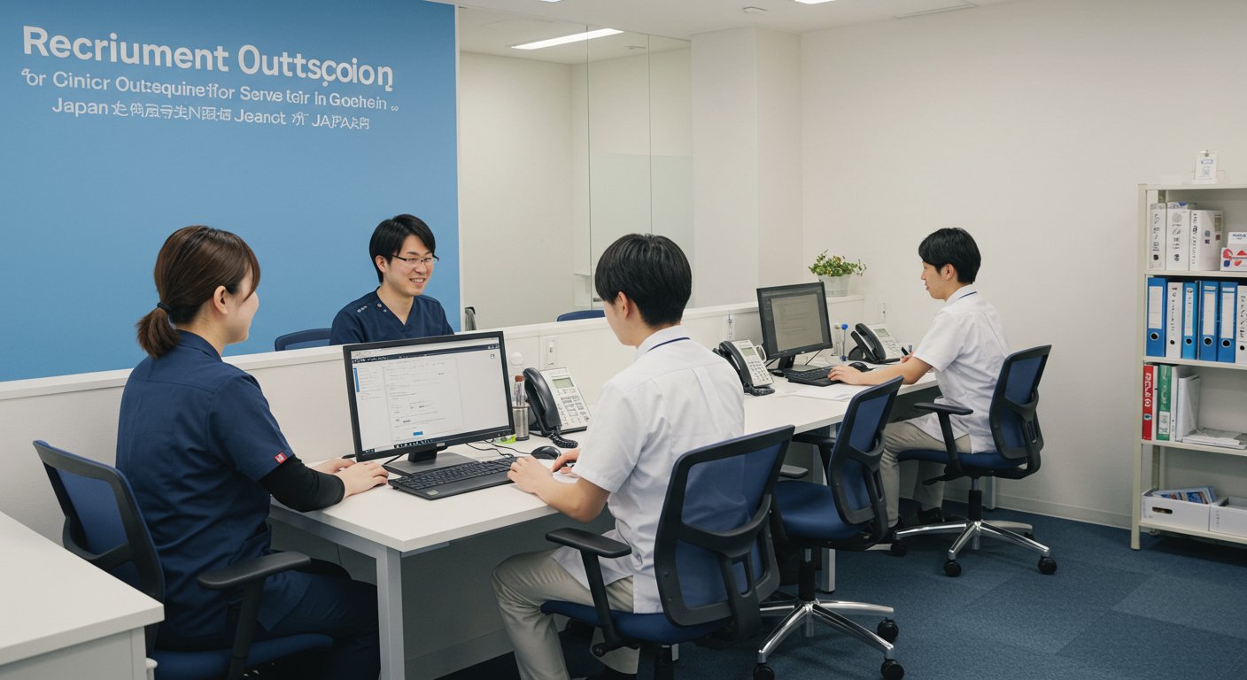 歯科医院向け採用代行サービスのイメージ