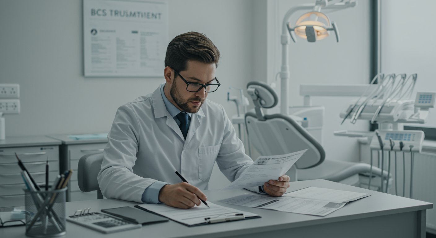 歯科医師採用市場の現状を示すオフィス環境