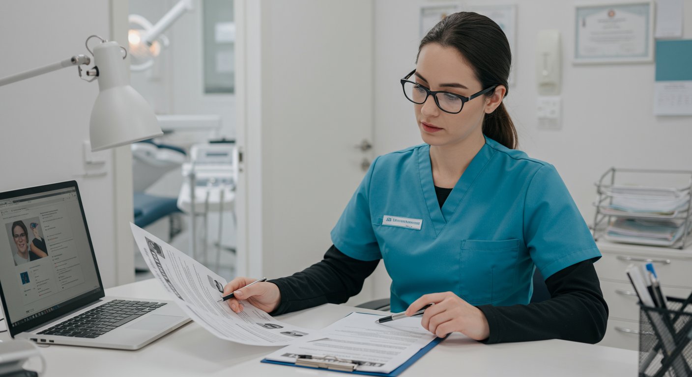 効率的な歯科医師選考プロセスの様子