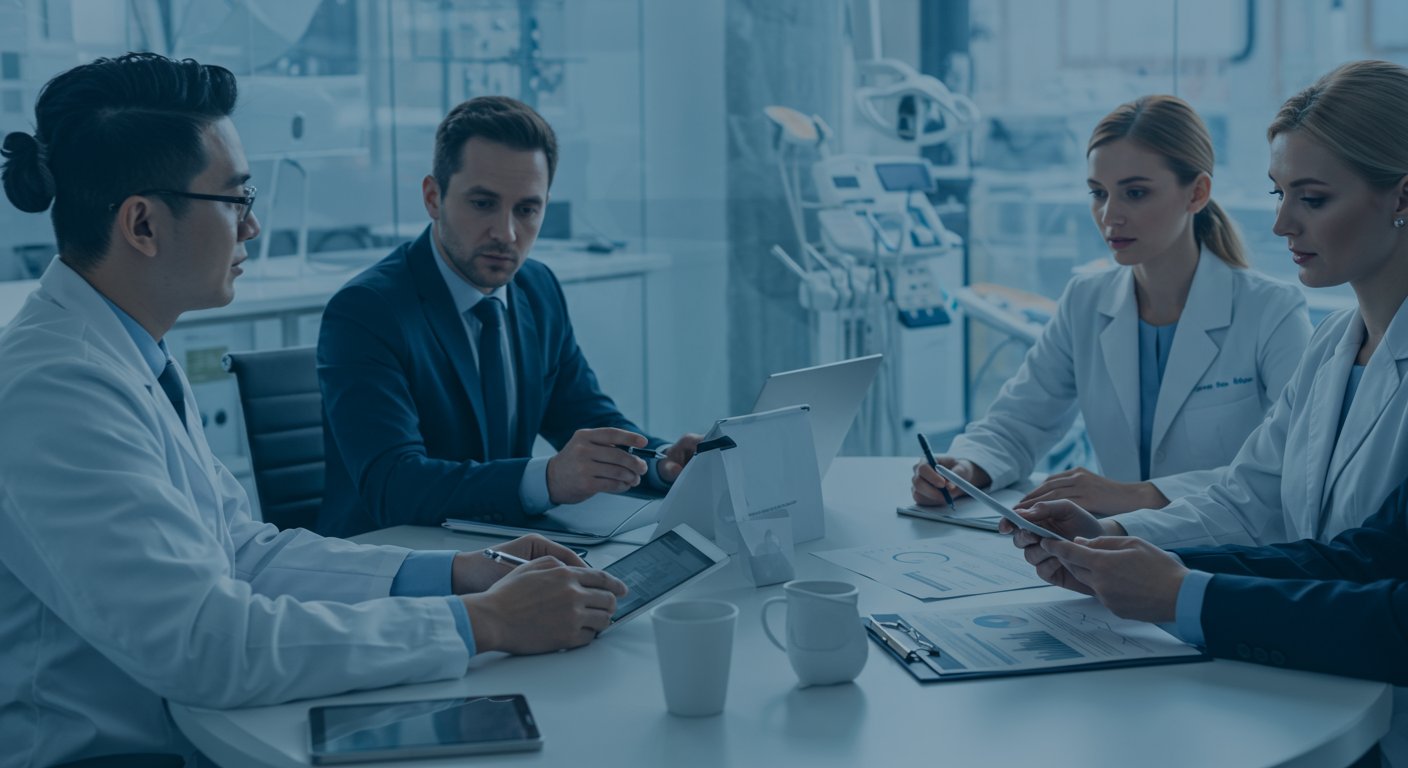 歯科医院経営のコンサルテーション風景