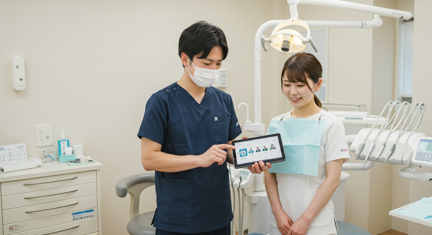 歯科医院でのデジタルツールを活用したオンボーディング