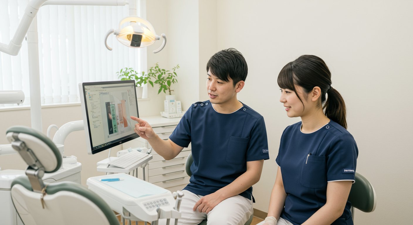 歯科医院でのオンボーディング風景