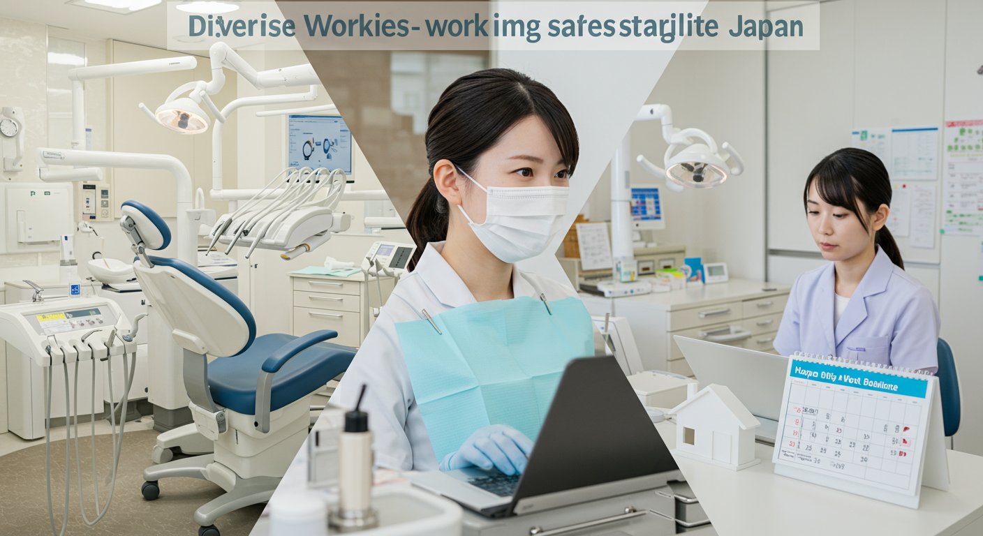 様々な働き方を求める歯科衛生士のイメージ
