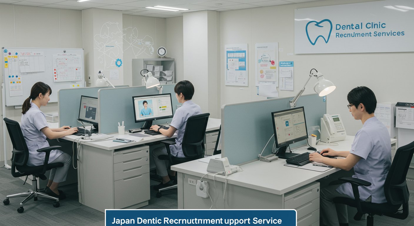 歯科医院おたすけ採用隊のサービスイメージ