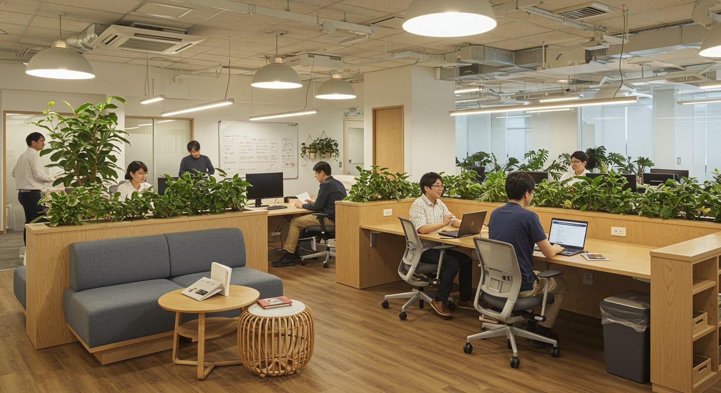 企業文化を表現したSNS投稿イメージ
