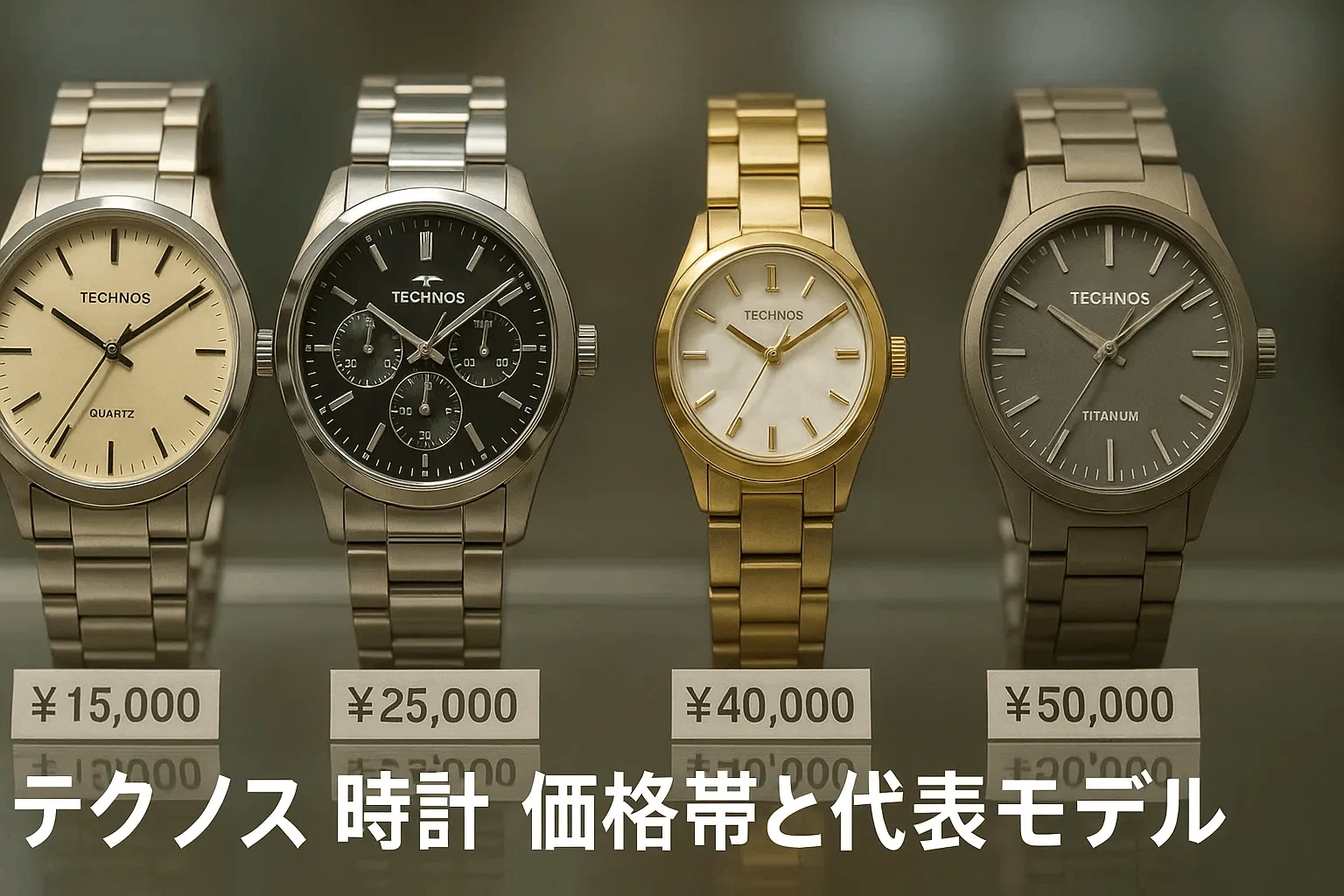 テクノス 時計 なぜ 安いと言われるのか？｜安さの秘密と本物の実力 