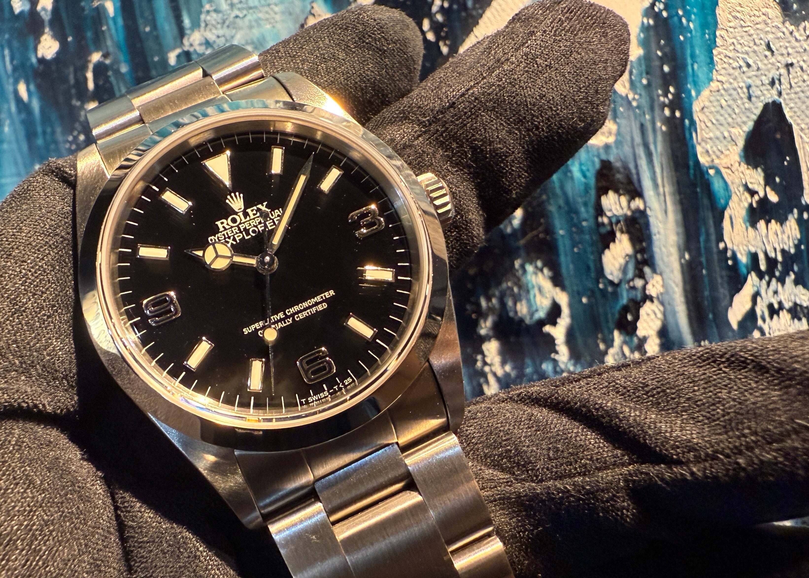 中古エクスプロ—ラ—/ブラック文字盤/アナログ自動巻き 中古エクスプロ—ラ—/ブラック文字盤/アナログ自動巻き 楽天市場