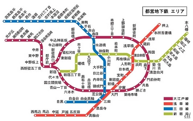 都営地下鉄の路線と車両について｜4直チャンネル
