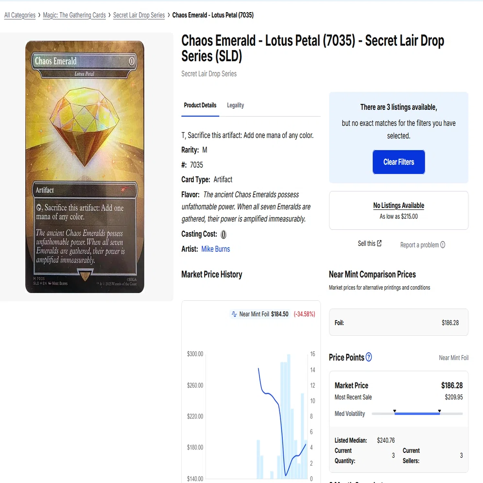 MTG Chaos Emerald カオスエメラルド　おまけ付き　大幅に値下げ BIGWEB | MTG】日本最大級の激安カードゲーム通販専門店