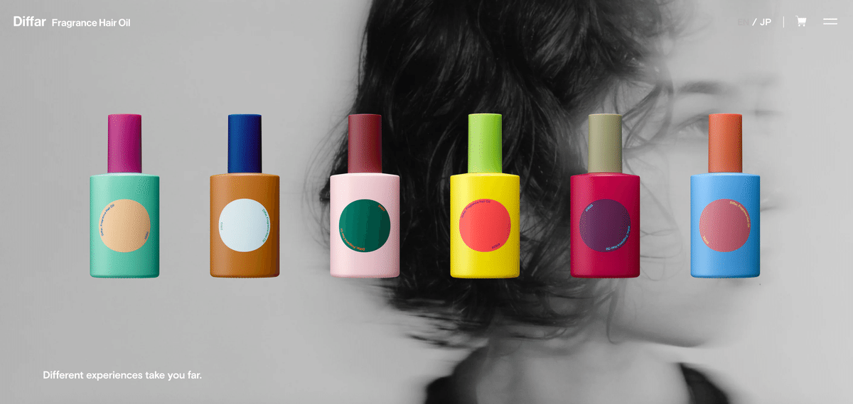 フレグランス ヘアオイル diffar ディファー Diffar Pre-Launch POPUP] <Differ> produced by SCENT