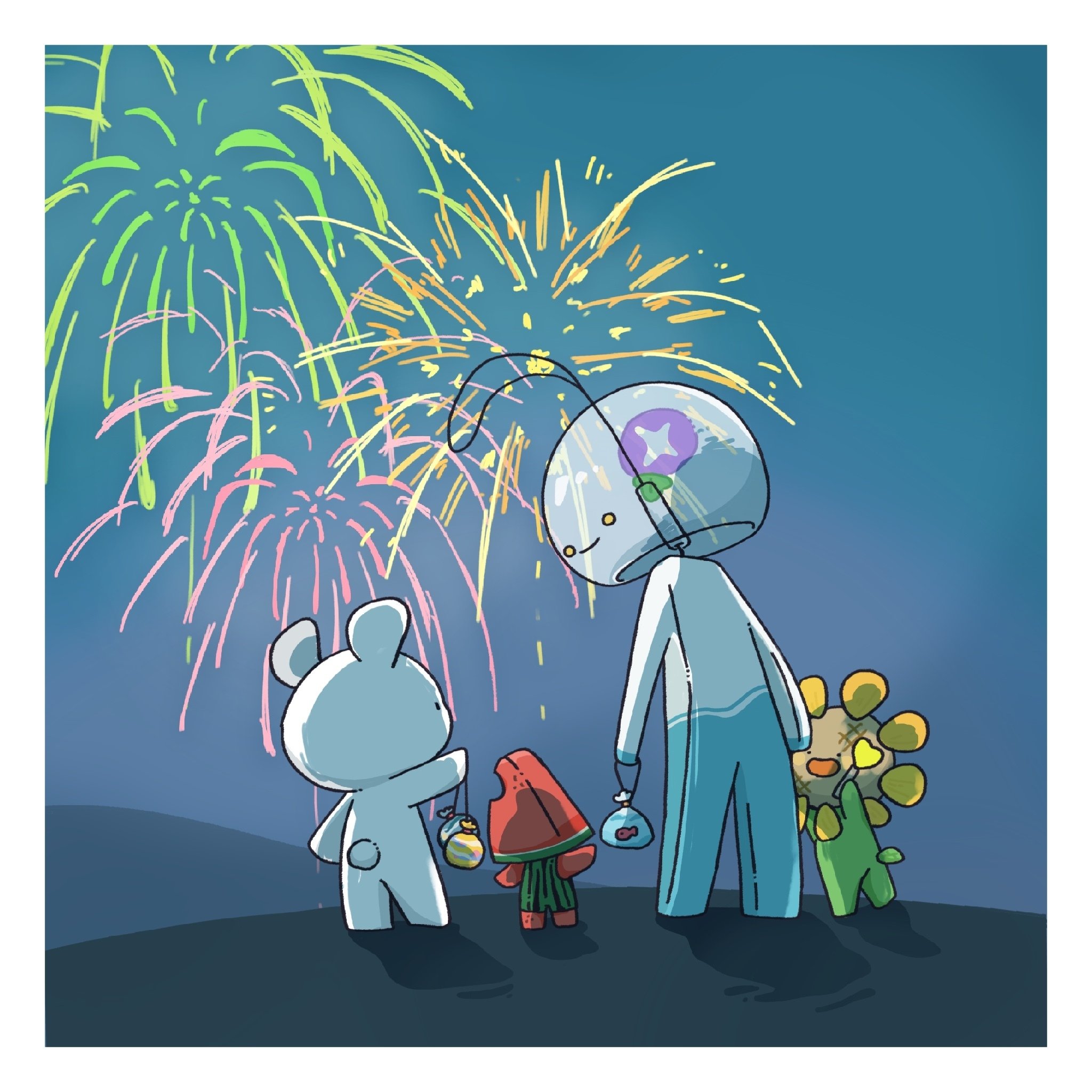 うさぎさんのにっきまとめ49 【2025.8月】｜うさぎさん