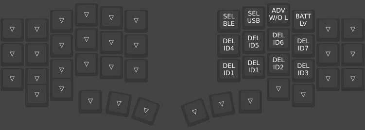 Keyball44 + BLE Micro Pro 無線化の記録（作業編）｜ykykykyk