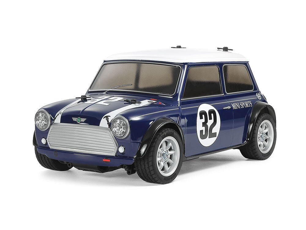 新製品】タミヤ 1/10RC ミニクーパーレーシング (MB-01シャーシ
