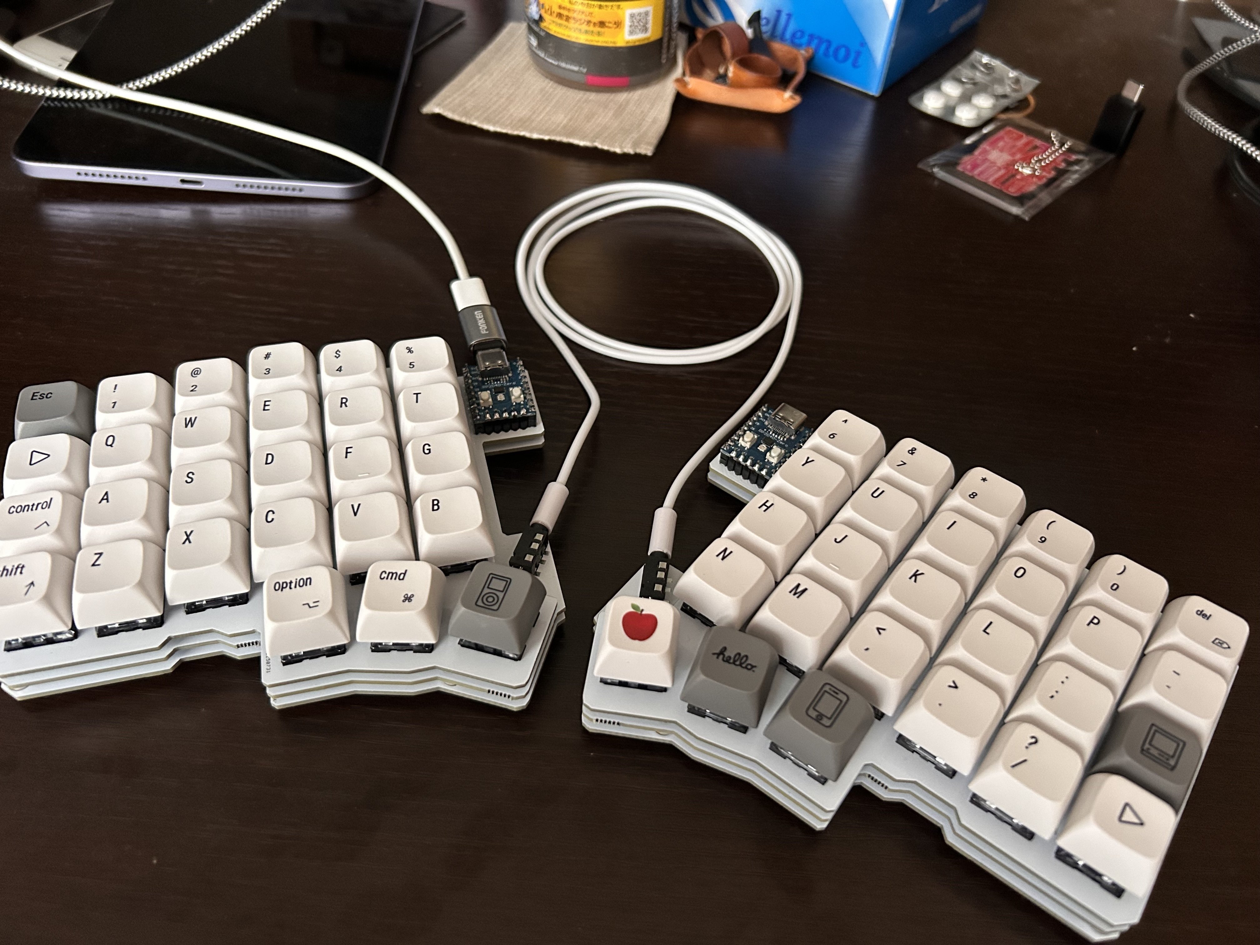 分割キーボードを購入しました｜はねんたたけいてぃん