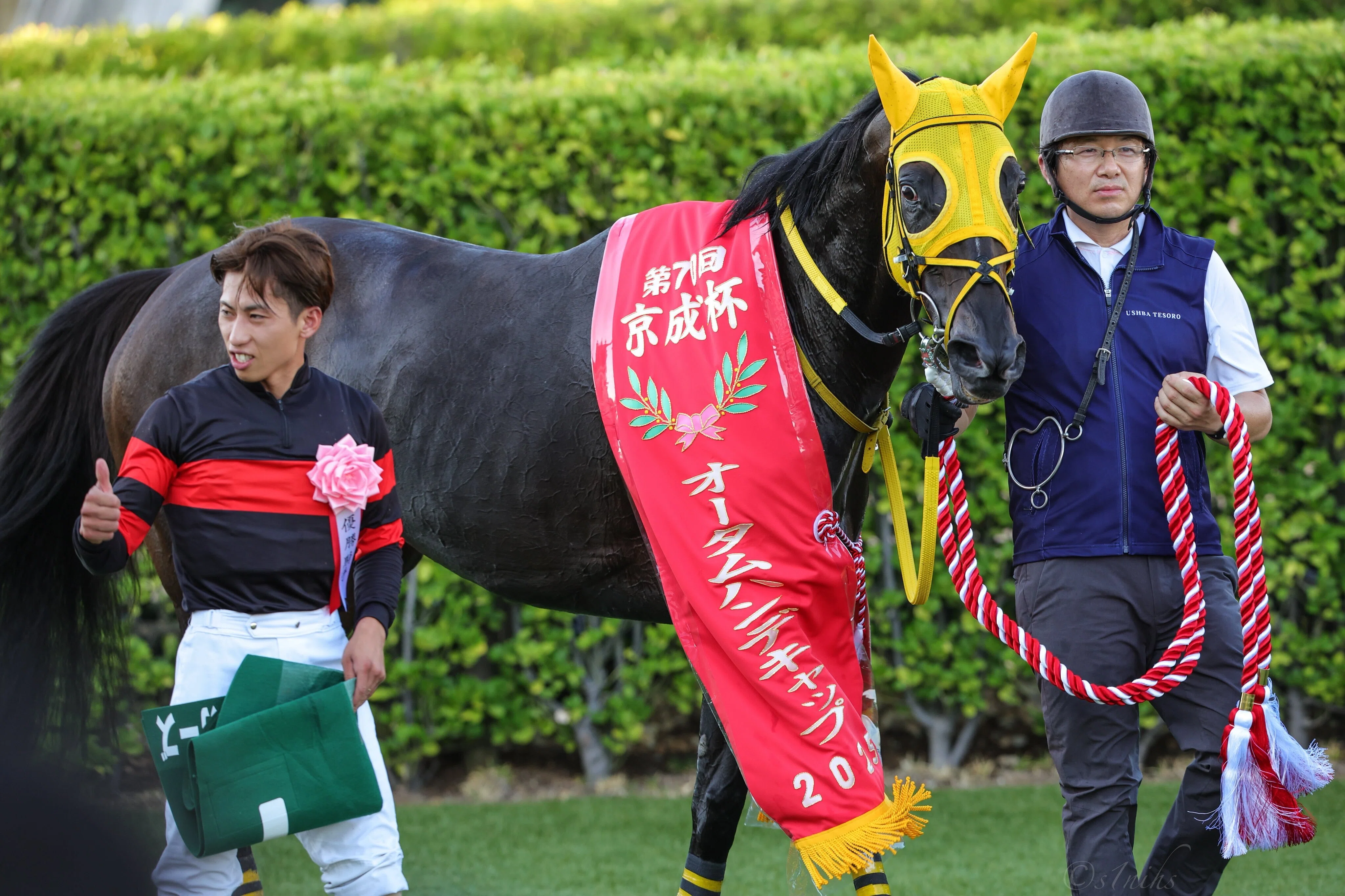ネット 販売 JRA 高木厩舎 USHBA TESORO キャップ 黒 【公式通販】