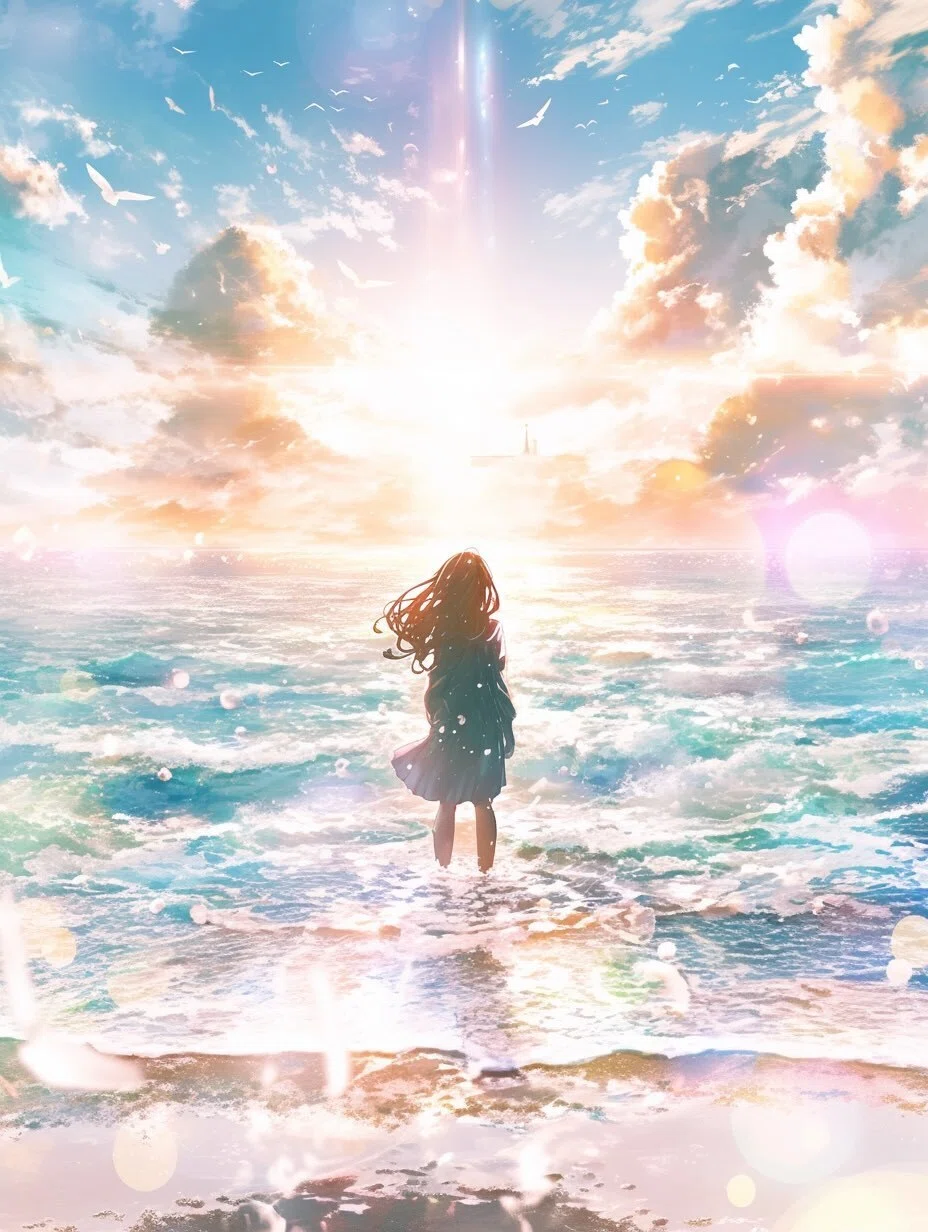 🌊 夏：失われた光の記憶『光片-ヒカリノカケラ-』月光藍の独白(モノローグ)💎  <a target=