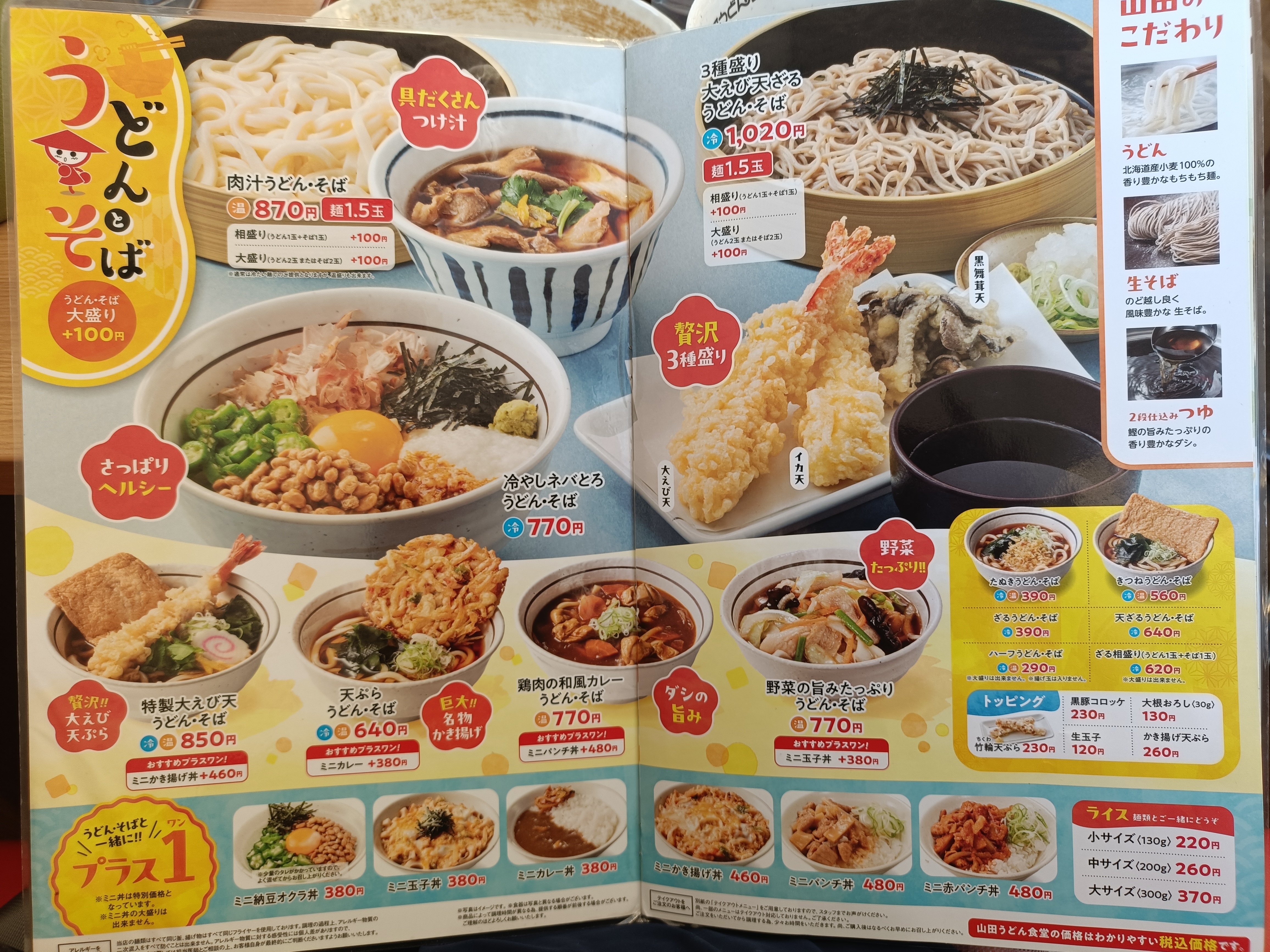 久しぶりの山田うどん！埼玉のソウルフードを味わう昼食｜まさ