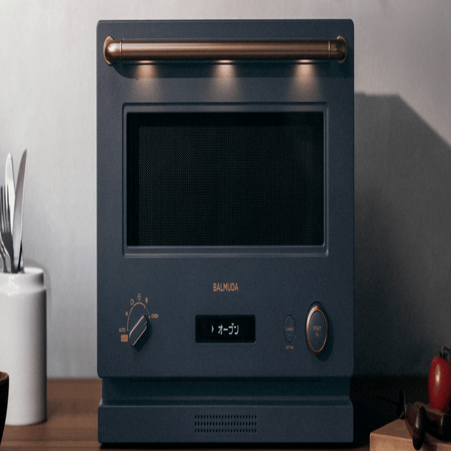 バルミューダ　レンジ　黒　動作確認済み　オーブン機能未使用 バルミューダ レンジ 黒 動作確認済み オーブン機能未使用